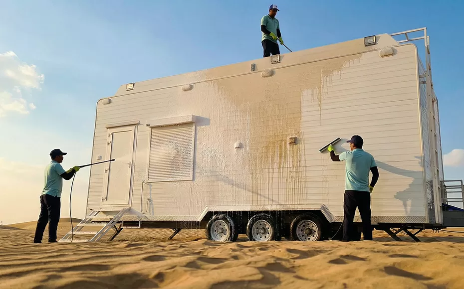 Caravan Cleaning Services Qatar