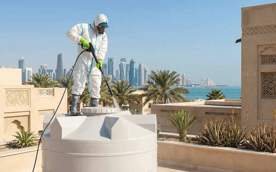Tank cleaning services